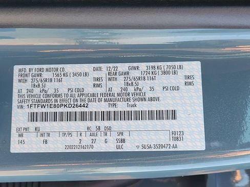 Certified 2023 Ford F150 XLT w/ Equipment Group 302A High image 18