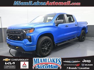 Used 2025 Chevrolet Silverado 1500 Custom w/ Turbomax Blackout Package RWD 360° Tour