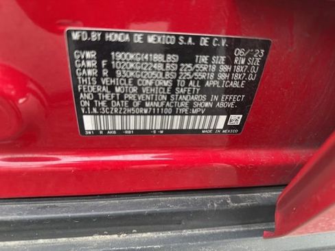 Certified 2024 Honda HR-V Sport image 8