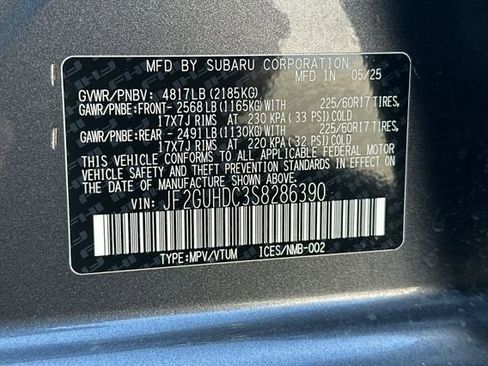 New 2025 Subaru Crosstrek 2.0i Premium image 33