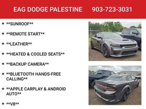 Used 2023 Dodge Charger SRT Hellcat w/ Harman/Kardon Audio Group RWD image 4