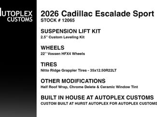Used 2026 Cadillac Escalade Sport w/ Touring Package AWD/4WD video 2