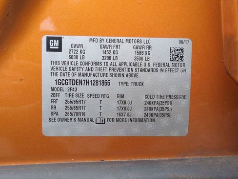 Used 2017 Chevrolet Colorado Z71 image 32