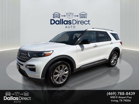 Used 2022 Ford Explorer Limited w/ Equipment Group 301A RWD image 1