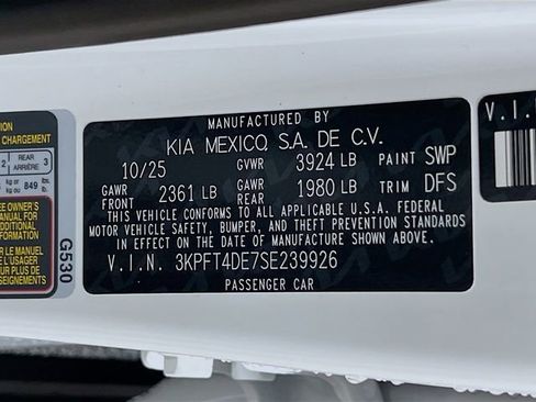 New 2025 Kia K4 LX image 29