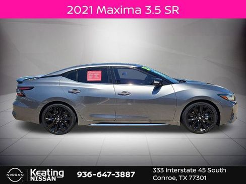Certified 2021 Nissan Maxima SR w/ Sport Mat Group FWD image 2