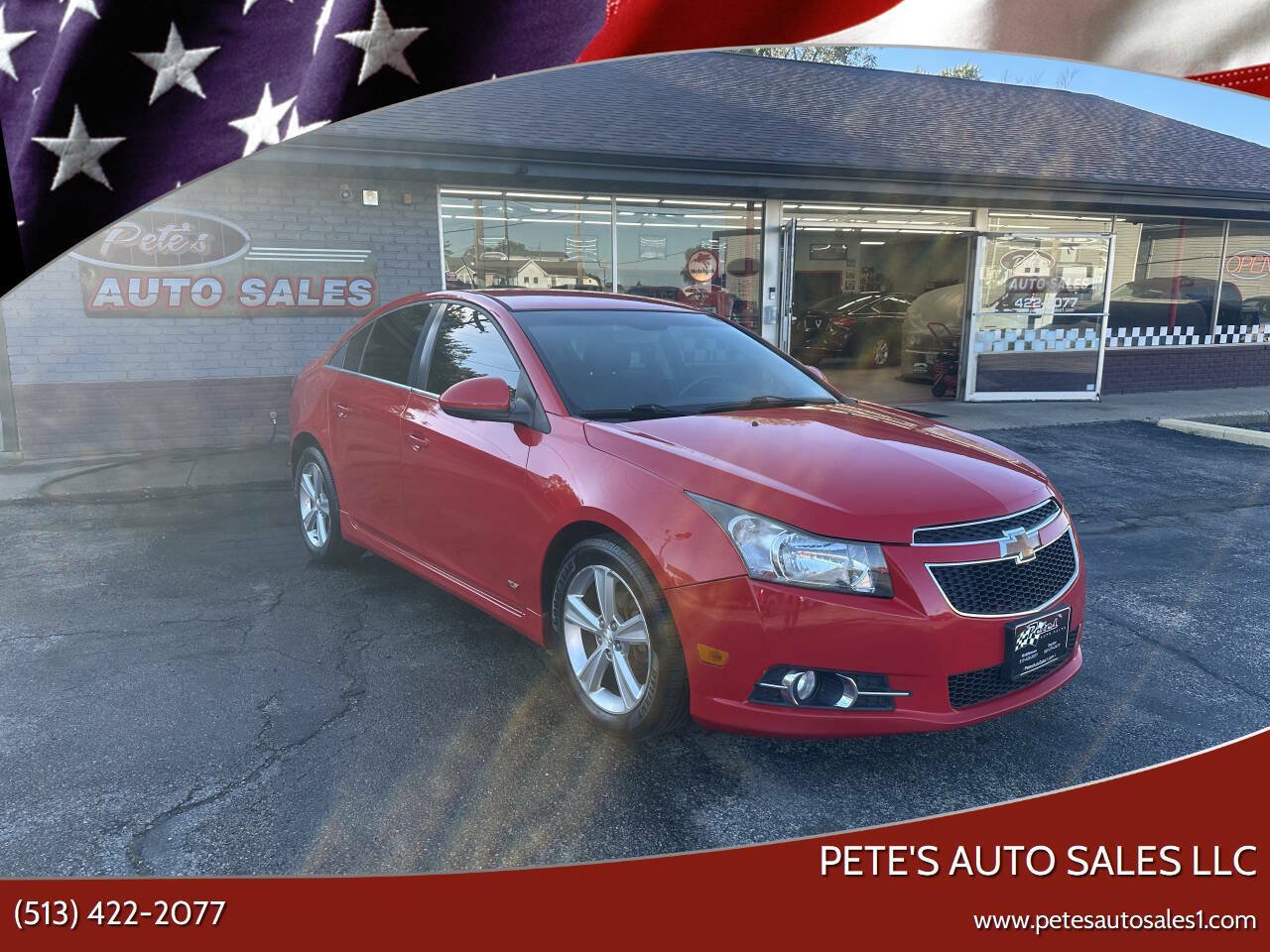 Used 2014 Chevrolet Cruze LT w/ RS Package FWD image 1