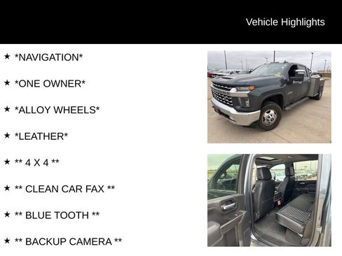 Used 2020 Chevrolet Silverado 3500 LTZ w/ LTZ Texas Edition image 4