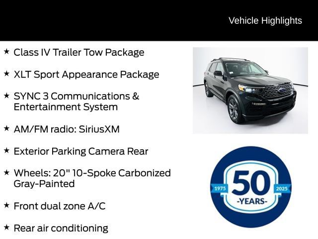 Certified 2023 Ford Explorer XLT w/ Equipment Group 202A AWD/4WD image 11