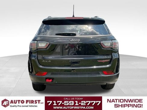 Used 2022 Jeep Compass Trailhawk w/ Trailhawk Elite Group AWD/4WD image 3