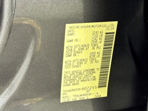 Used 2014 Nissan Armada Platinum image 46