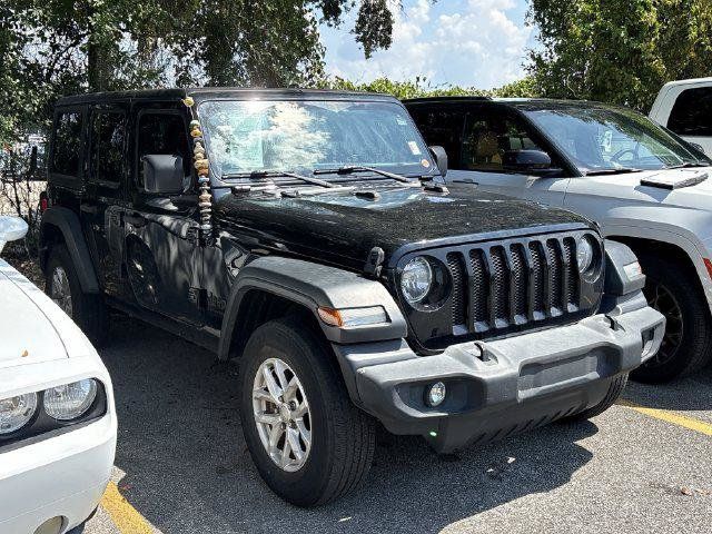 Certified 2023 Jeep Wrangler Unlimited Sport AWD/4WD image 1
