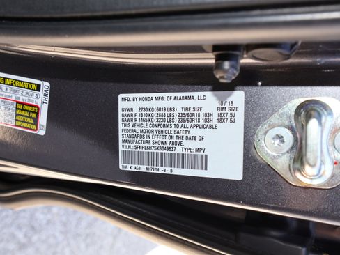 Used 2019 Honda Odyssey EX-L image 38
