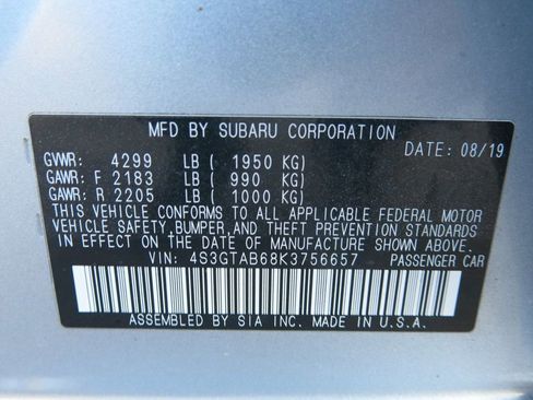 Used 2019 Subaru Impreza 2.0i w/ Eyesight image 36