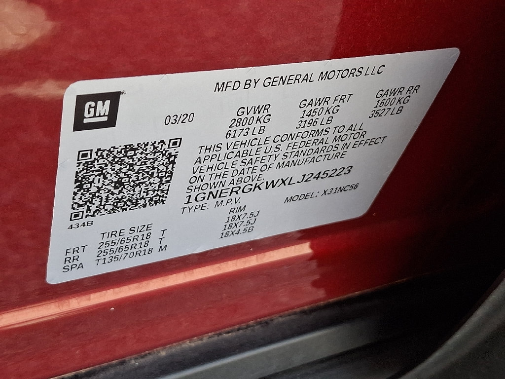 Used 2020 Chevrolet Traverse LT FWD image 26