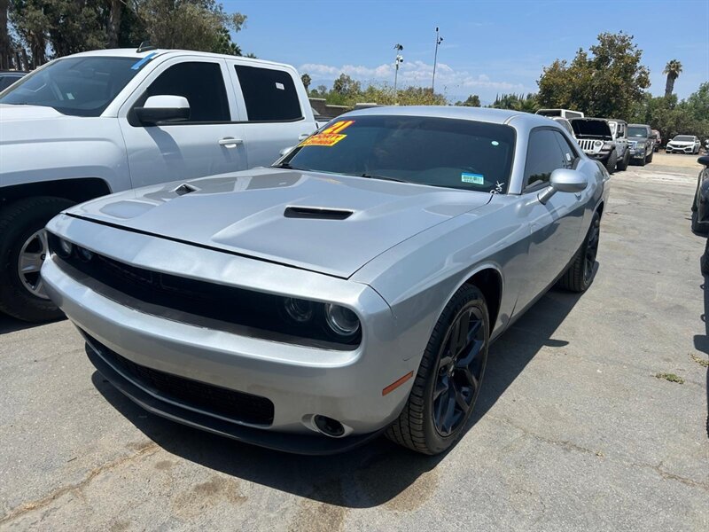 Used 2021 Dodge Challenger SXT w/ Blacktop Package RWD image 3