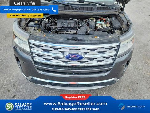 Used 2019 Ford Explorer Limited w/ Class III Trailer Tow Package FWD image 16