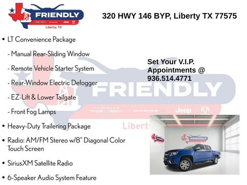 Used 2018 Chevrolet Colorado LT w/ Luxury Package, Chrome RWD image 10