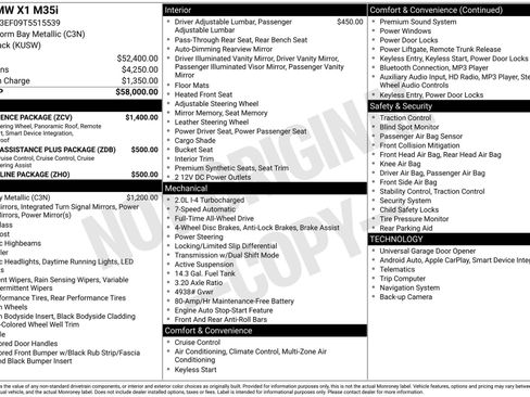 New 2026 BMW X1 M35i w/ Convenience Package image 11