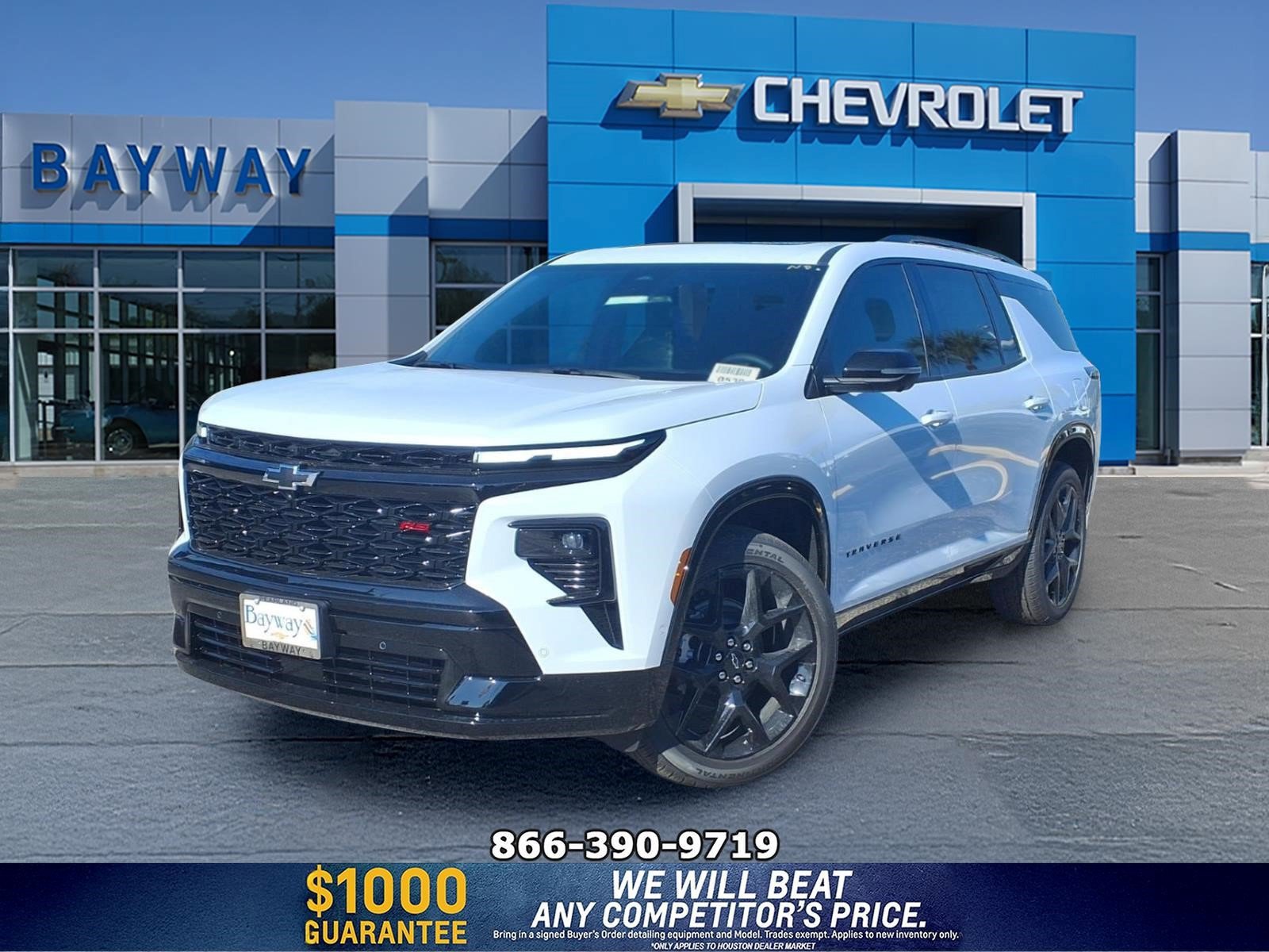 New 2026 Chevrolet Traverse RS w/ LPO, Floor Liner Package FWD image 1