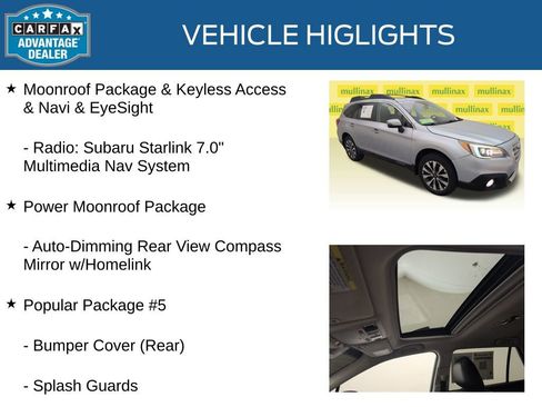 Used 2016 Subaru Outback 2.5i Limited image 25