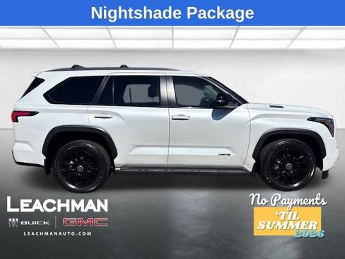 Used 2024 Toyota Sequoia Limited w/ Nightshade Package image 2