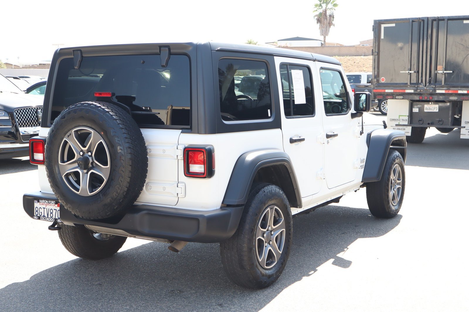 Used 2018 Jeep Wrangler Unlimited Sport S AWD/4WD image 46