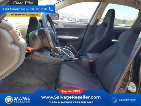 Used 2008 Subaru Impreza WRX Sedan w/ Sport Trim 2A AWD/4WD image 9