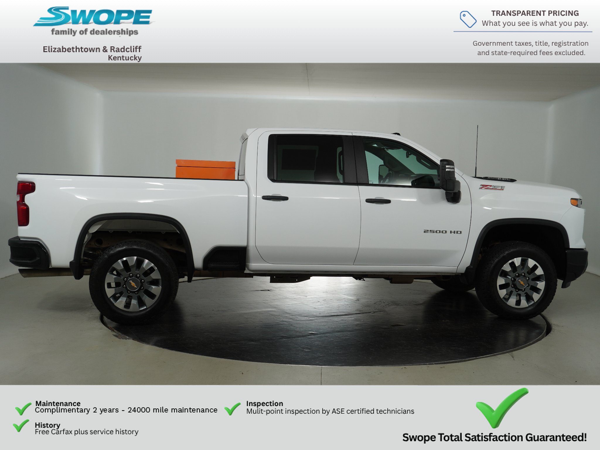 Used 2025 Chevrolet Silverado 2500 Custom w/ Custom Value Package AWD/4WD image 2