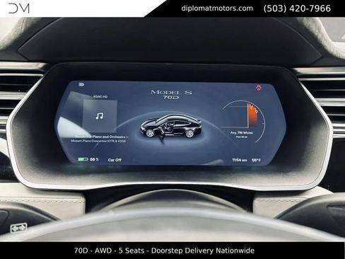 Used 2015 Tesla Model S 70D AWD/4WD image 31