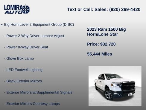 Used 2023 RAM 1500 Big Horn AWD/4WD image 21