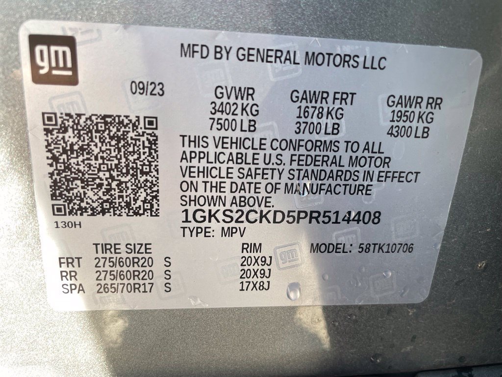 Used 2023 GMC Yukon AT4 w/ LPO, Floor Liner Package AWD/4WD image 32