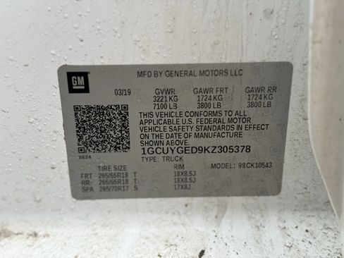 Used 2019 Chevrolet Silverado 1500 LTZ image 27