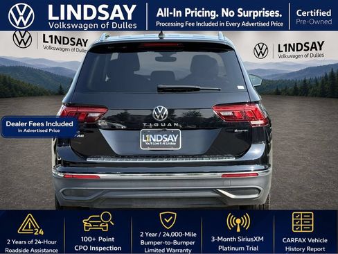 Certified 2024 Volkswagen Tiguan SE w/ Panoramic Sunroof Package AWD/4WD image 6