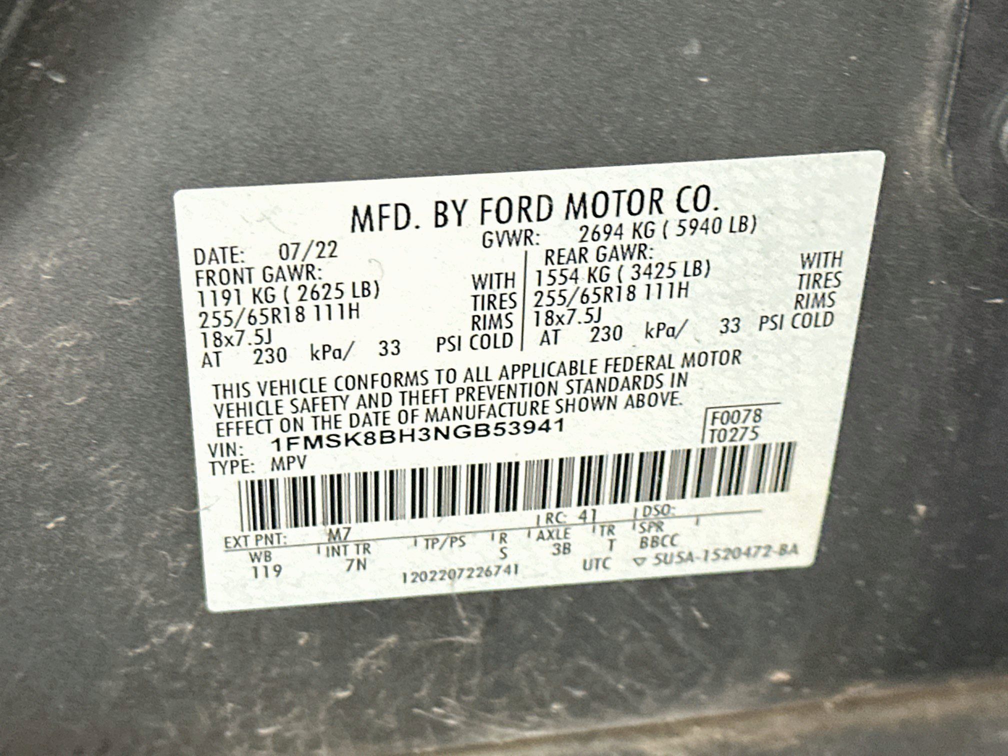 Used 2022 Ford Explorer 4WD image 12