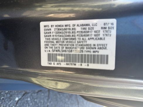 Used 2016 Honda Odyssey EX-L image 39