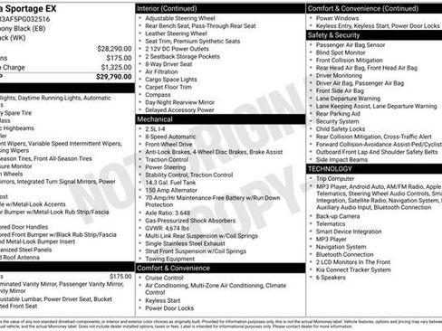 Used 2023 Kia Sportage EX FWD image 33