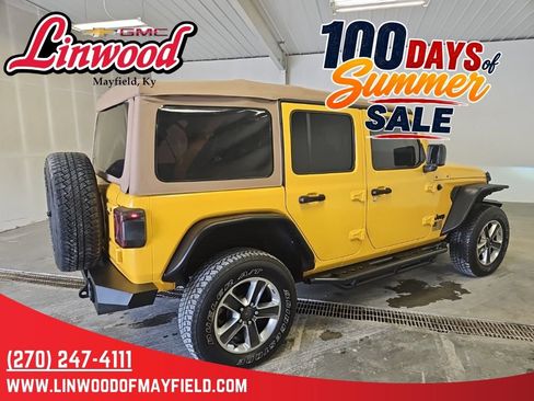 Used 2021 Jeep Wrangler Unlimited Sport AWD/4WD image 2