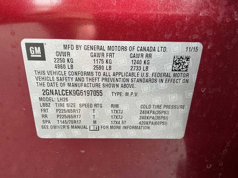 Used 2016 Chevrolet Equinox LT w/ Convenience Package FWD image 19