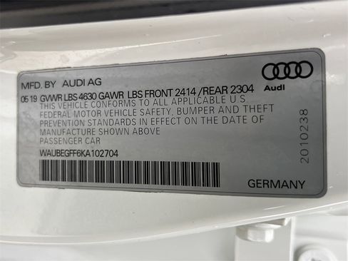 Used 2019 Audi A3 2.0T Premium w/ Convenience Package image 29