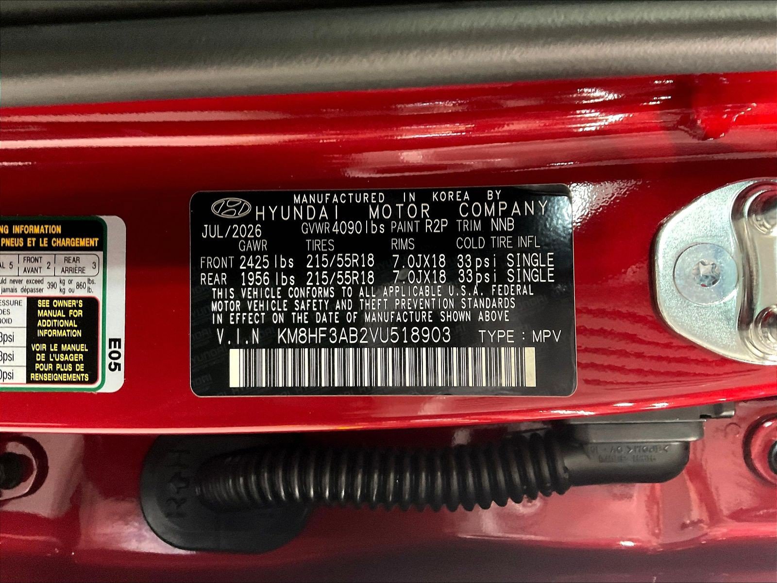 New 2027 Hyundai Kona SEL Sport FWD image 20