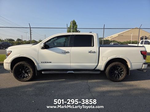Used 2023 Nissan Titan Platinum Reserve w/ Off Road Protection Package AWD/4WD image 8