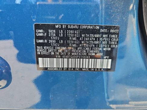 Used 2023 Subaru Outback Wilderness AWD/4WD image 16