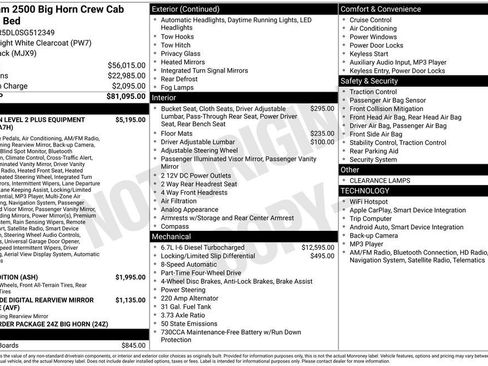 New 2025 RAM 2500 Big Horn image 38