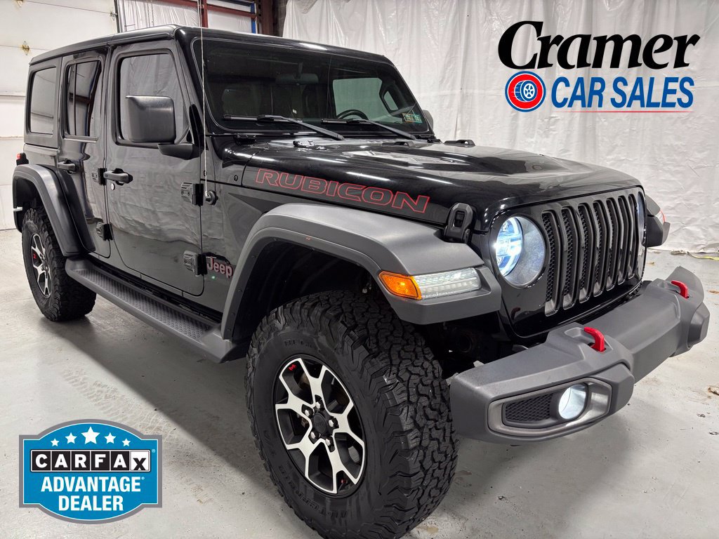 Used 2020 Jeep Wrangler Unlimited Rubicon w/ LED Lighting Group AWD/4WD image 1