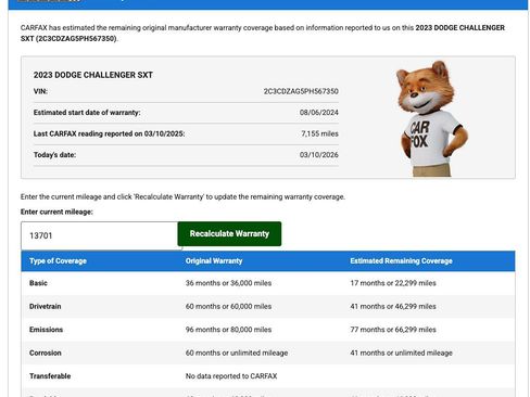 Used 2023 Dodge Challenger SXT w/ Blacktop Package image 37