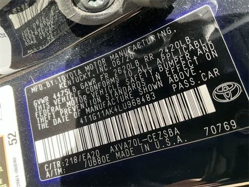 Used 2020 Toyota Camry SE image 27