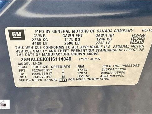 Used 2017 Chevrolet Equinox LT image 33