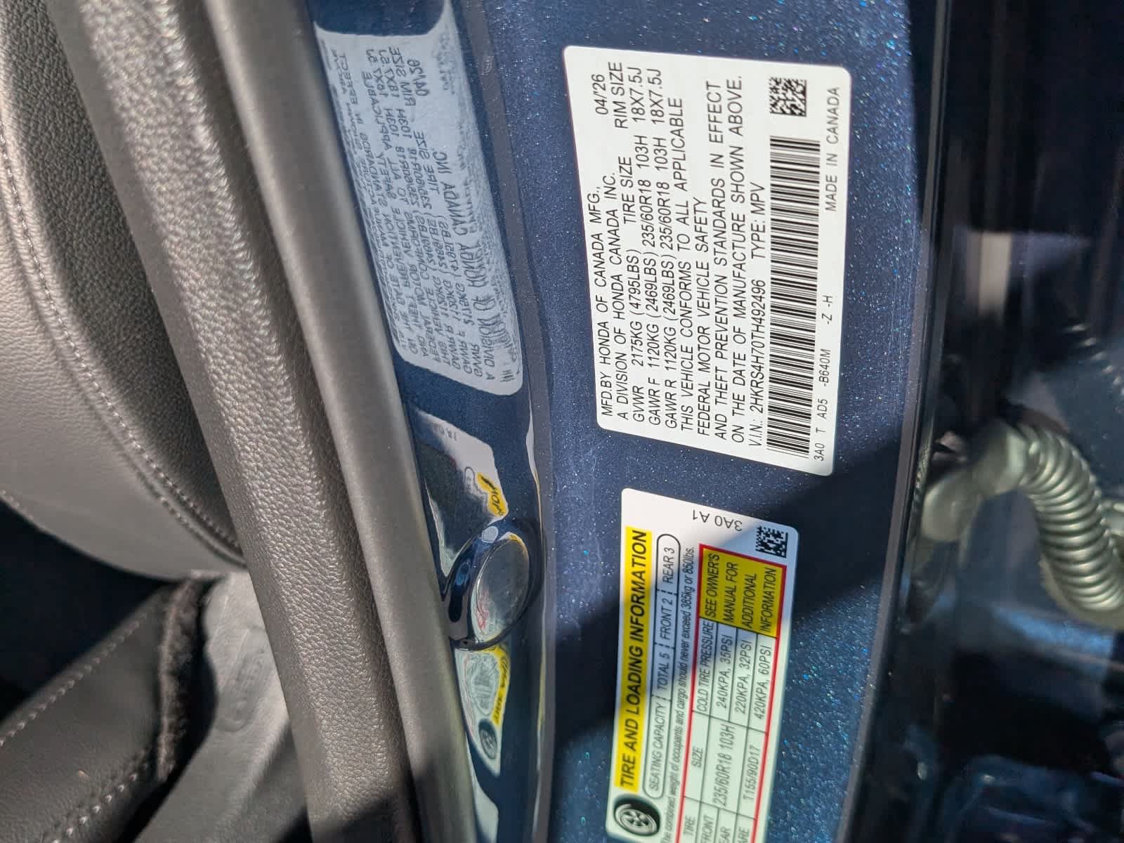 Certified 2026 Honda CR-V EX-L image 16