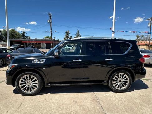 Used 2016 INFINITI QX80 4WD w/ Deluxe Technology Package image 4